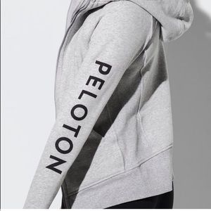Lululemon x Peloton Gray Scuba Hoodie Sweater